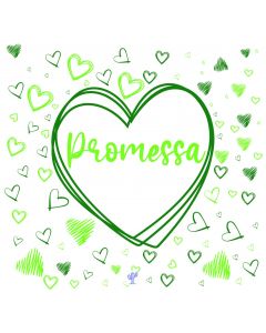 MINI SHAPE 9" DF PROMESSA CUORE PZ.5