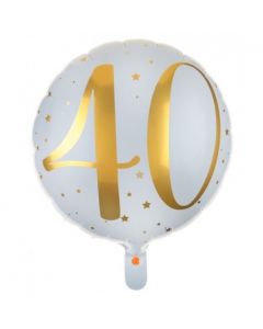 PALLONCINO MYLAR 40 ANNI