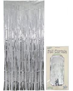 TENDA A FRANGE DECORATIVA METALLIC SILVER