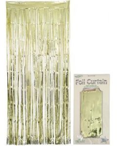 TENDA A FRANGE DECORATIVA METALLIC GOLD