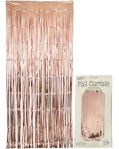 TENDA A FRANGE DECORATIVA METALLIC ROSE GOLD