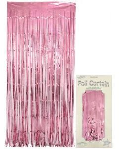 TENDA A FRANGE DECORATIVA METALLIC PINK