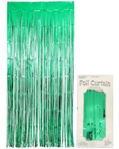 TENDA A FRANGE DECORATIVA METALLIC GREEN