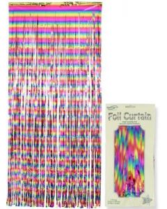 TENDA A FRANGE DECORATIVA METALLIC RAINBOW