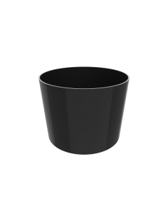 BICCHIERINO CILINDRICO NERO 60CC PZ.15