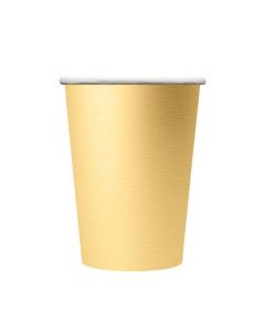 BICCHIERE ORO METAL 15PZ