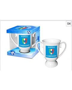 TAZZA A FORMA DI COPPA NAPOLI CAMPIONE 380ML