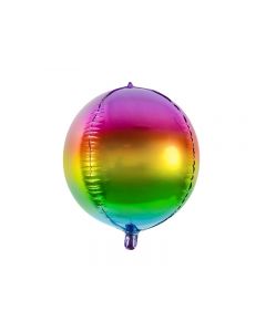 PALLONCINO MYLAR ORBZ SFUMATO ARCOBALENO