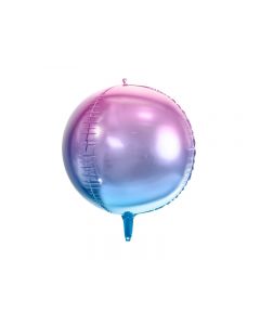 PALLONCINO MYLAR ORBZ SFUMATO VIOLA/BLU