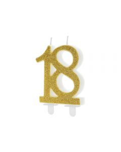 CANDELA N. 18 ORO GLITTER