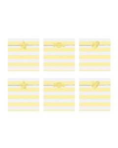 SACCHETTI IN CARTA GIALLI PZ.6