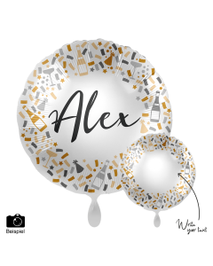 PALLONCINO MYLAR DF PERSONALIZZABILE PARTY