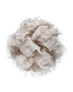 NASTRO CON FRANGE BIANCO 30mmx10mt