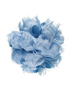 NASTRO CON FRANGE CELESTE 30mmx10mt