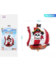 PALLONCINO MYLAR 27" VELIERO DEI PIRATI BS0003