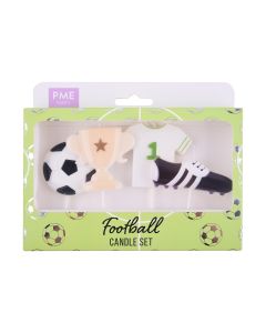 FOOTBALL CANDLE SET PZ.4