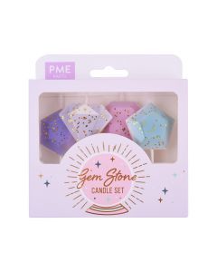 GEM STONE CANDLE SET PZ.4