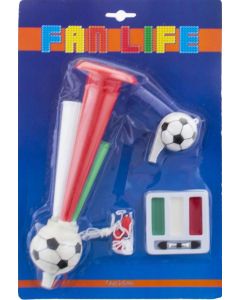 KIT FISCHIETTO E TROMBETTA NAPOLI ITALIA 