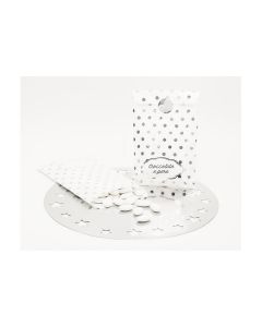 CANDY BAGS POIS ARGENTO IN CARTA PZ.10