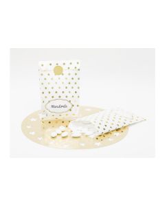 CANDY BAGS POIS ORO IN CARTA PZ.10