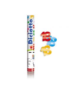 CANNON SPARACORIANDOLI 18 ANNI METAL PZ. 1 