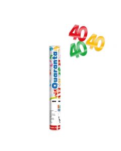 CANNON SPARACORIANDOLI 40 ANNI METAL PZ. 1 