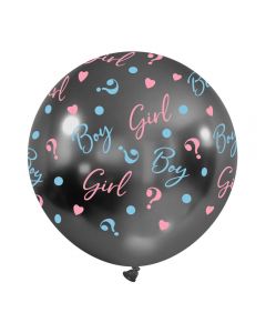 MONGOLFIERA GENDER BOY OR GIRL NERO SATIN PZ.2