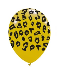 PALLONCINI LATTICE 12" ANIMALIER LEOPARDO PZ.100