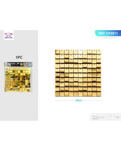 PANNELLO DECORATIVO ORO A SPECCHIO CF0071