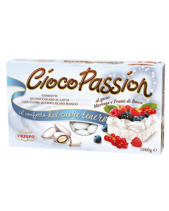 CONFETTI CRISPO CIOCOPASSION MERINGA E FRUTTI DI BOSCO 1KG