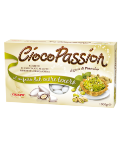 CONFETTI CRISPO CIOCOPASSION PISTACCHIO 400GR