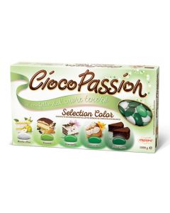CONFETTI CRISPO CIOCOPASSION SELECTION VERDE 1KG