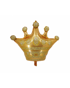 FOIL BALLON CORONA 66x53 cm,GOLD.