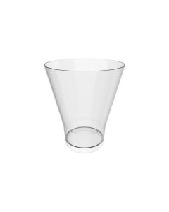 BICCHIERINO CREAM TRASPARENTE 100CC PZ.15 BC128T