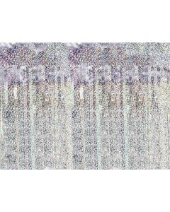 TENDA A FRANGE DECORATIVA IRRIDISCENTE