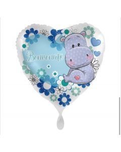 PALLONCINO DF MYLAR 18" BENVENUTO IPPO