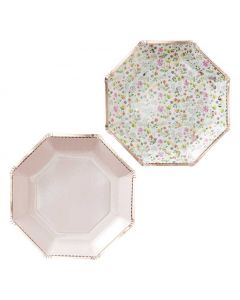 PIATTI ROSE GOLD DITSY FLORAL PZ.8