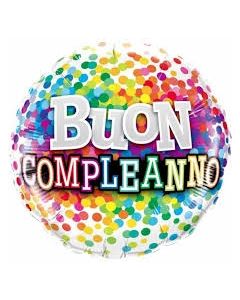 PALLONCINO BUON COMPLEANNO MYLAR