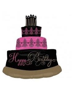 PALLONCINO FAVOLOSA TORTA SUPERSHAPE MYLAR