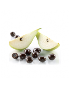 CONFETTI BURATTI Dragees Lucidi - Cubetti Pera Ricoperto di Cioccolato500gr