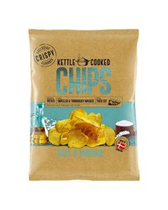 KETTLE COOKED PATATINE DANESI SALT & VINEGAR 150GR