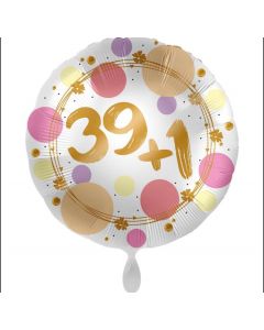 PALLONCINO DF MYLAR 39+1 BIRTHDAY
