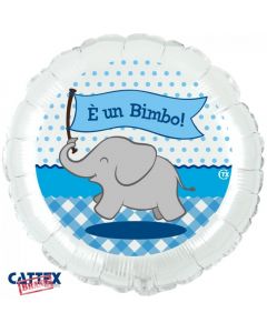 PALLONCINO MYLAR E' UN BIMBO