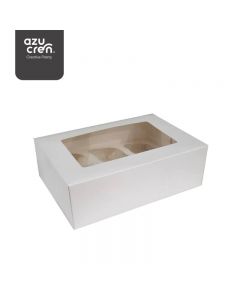 SCATOLA PER 6 CUPCAKE AZUCREN