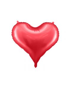 FOIL BALLON CUORE ROSSO 40x16,5 cm.