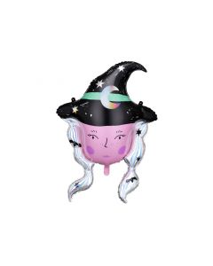 FOIL BALLOON WITCH, 73,5x101cm.