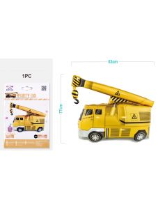 PALLONCINO MYLAR SUPERSHAPE CAMION CON GRU