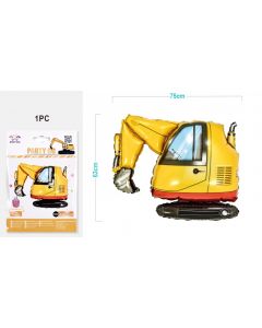 PALLONCINO MYLAR SUPERSHAPE CAMION SCAVATORE EDILE