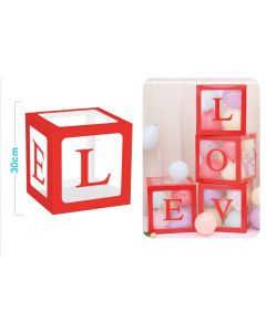 SCATOLA BOX ROSSO LOVE FC0186 LV