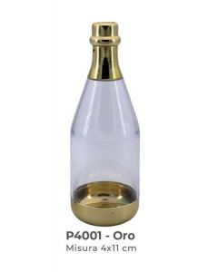 BOTTIGLIA CHAMPAGNE IN PET ORO 4x11CM PZ.10